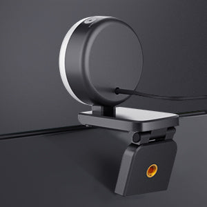 Lewinner 2K Webcam with Ring Light & Tripod & Microphone