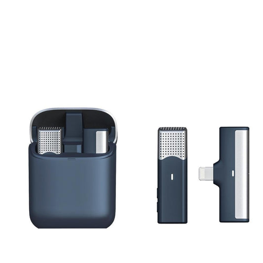 Leereel Wireless Lavalier Microphone Mini Portable Microphone Professional Noise Reduction