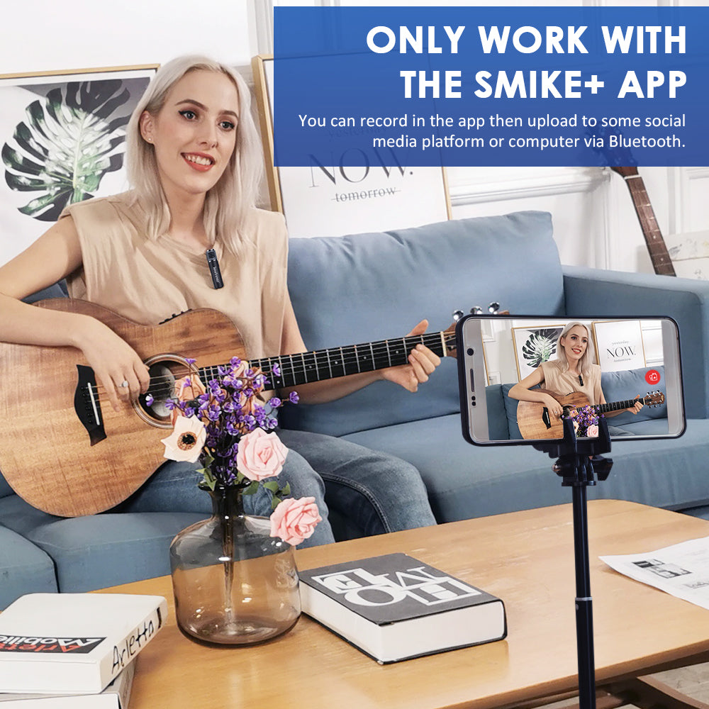 Lewinner Wireless Bluetooth SmartMic (Only work with the SmartMike+ AP lewinner