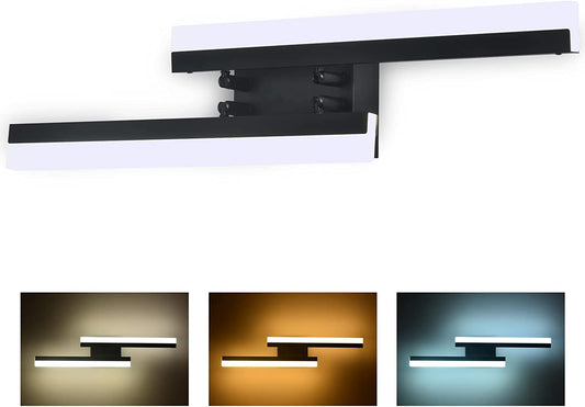 Leefact 24in Bathroom Vanity Light Modern Vanity LED Lighting Fixtures Over Mirror