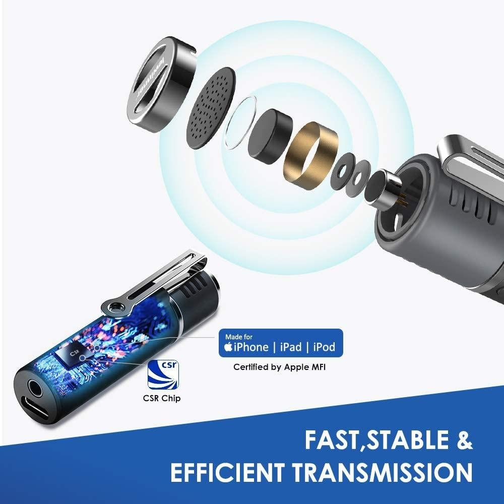 Lewinner Wireless Bluetooth SmartMic (Only work with the SmartMike+ AP lewinner